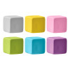 Cube Shaped Erasers
